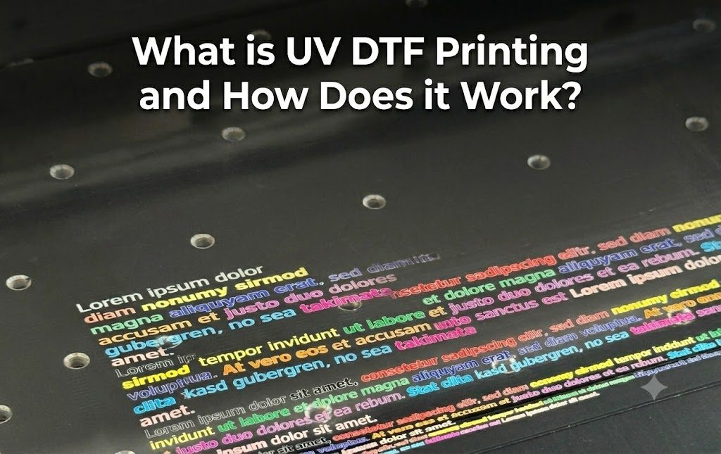 What is UV DTF Printing and How Does it Work?